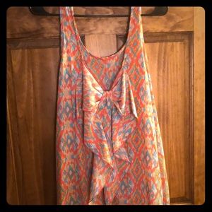Boutique bowed back tribal tank MUST HAVE